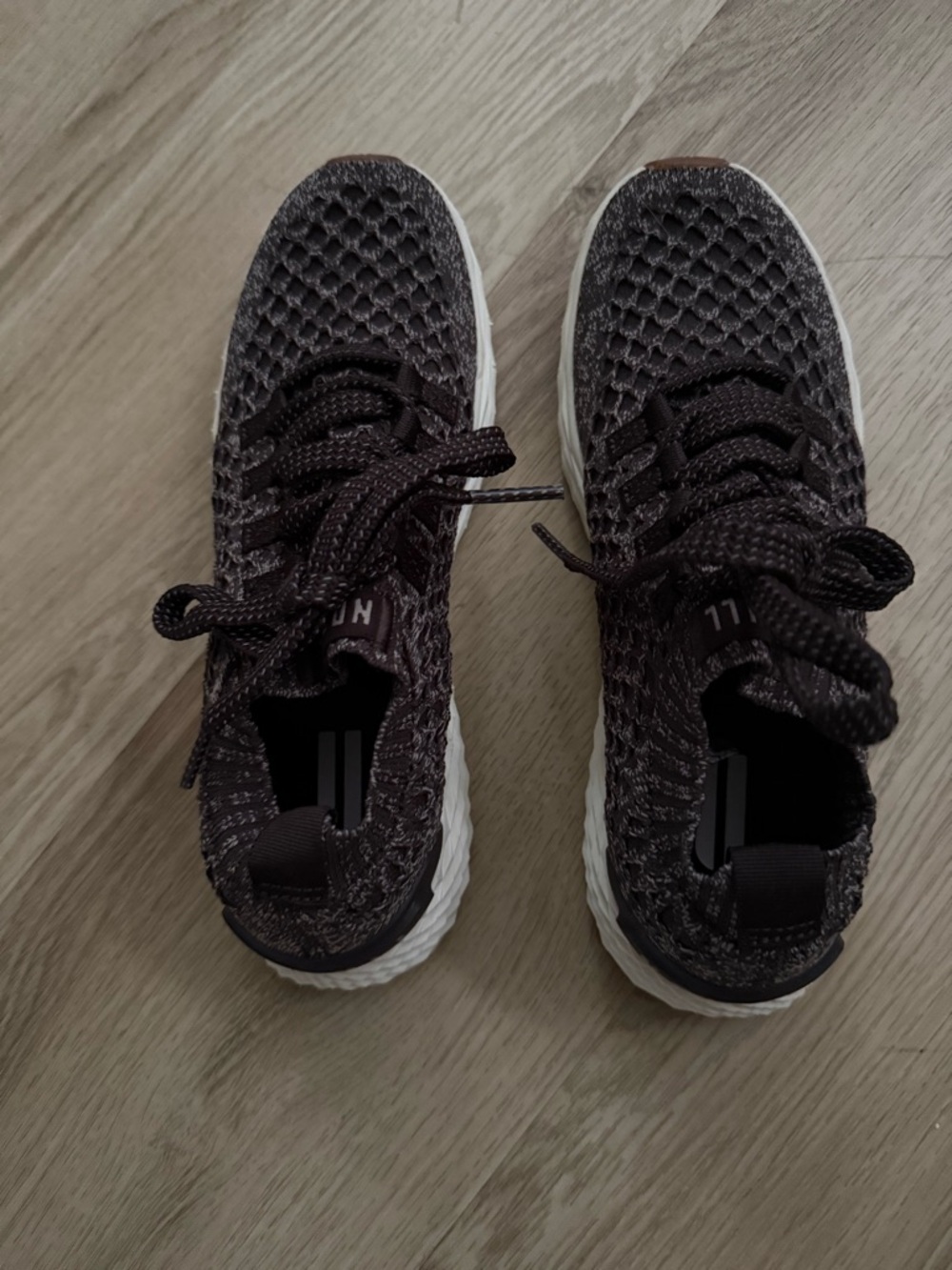 NOBULL Brown Heather Knit Athletic Shoes